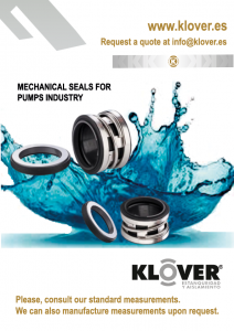 CIERRE MECANICO O SELLO MECANICO MODELO KL-450 PARA BOMBAS