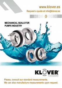 CIERRE MECANICO O SELLO MECANICO MODELO KL-500-6 SPRINGS PARA BOMBAS