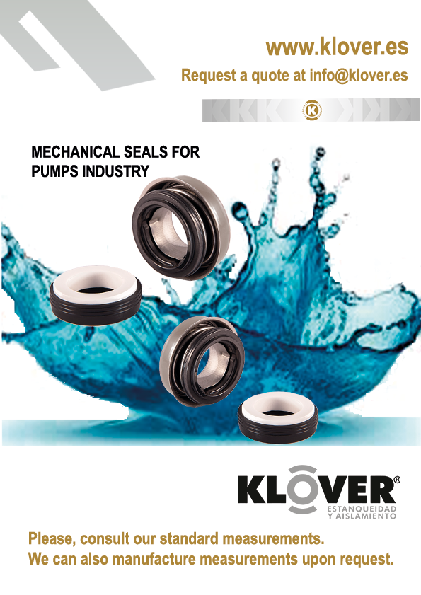 CIERRE MECANICO O SELLO MECANICO MODELO KL-700 SPRINGS PARA BOMBAS