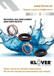 CIERRE MECANICO O SELLO MECANICO MODELO OEM-KL-AB-30 PARA BOMBAS ABS - SULZER