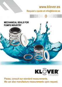 CIERRE MECANICO O SELLO MECANICO MODELO KL-441 PARA BOMBAS