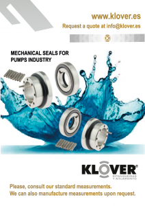 CIERRE MECANICO O SELLO MECANICO MODELO KL-500-8 SPRINGS PARA BOMBAS