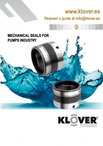 CIERRE MECANICO O SELLO MECANICO MODELO KL-MFL85N PARA BOMBAS