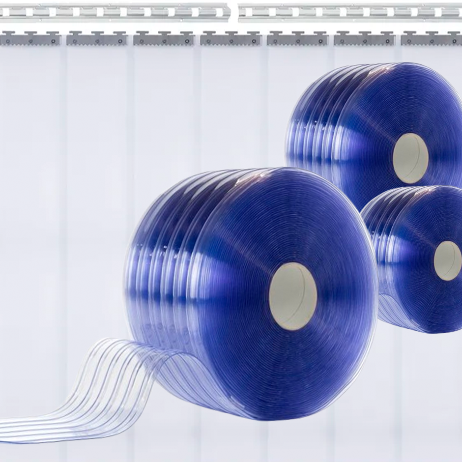 LAMA DE PVC FLEXIBLE NERVADA STD PARA USO INDUSTRIAL