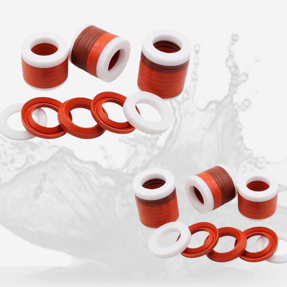 EMPAQUETADURA TIPO V (PTFE - VITON) PARA BOMBAS O VALVULAS